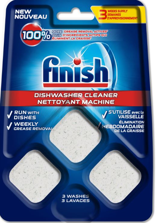 FINISH® Dishwasher Cleaner - 3 Tablets (Canada)